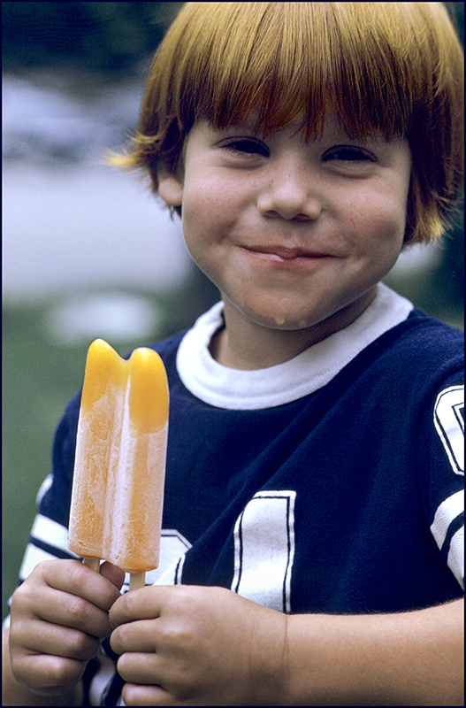 Boy and Popsicle