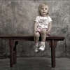 Girl on Bench