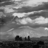 Arches Mountain & Clouds